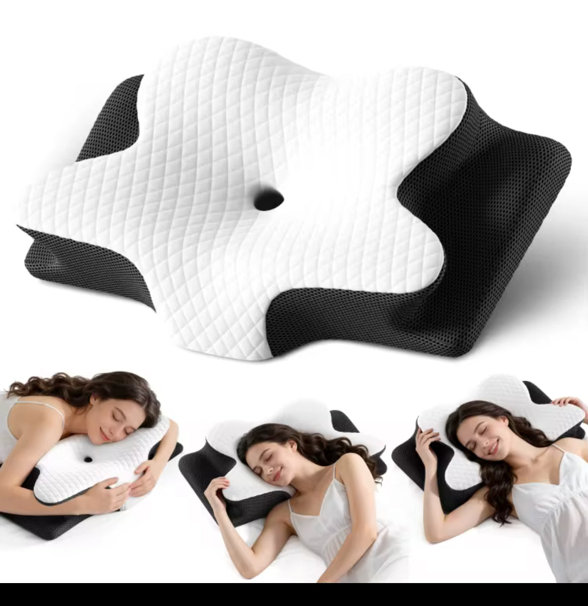 Almohada cervical ergonomica