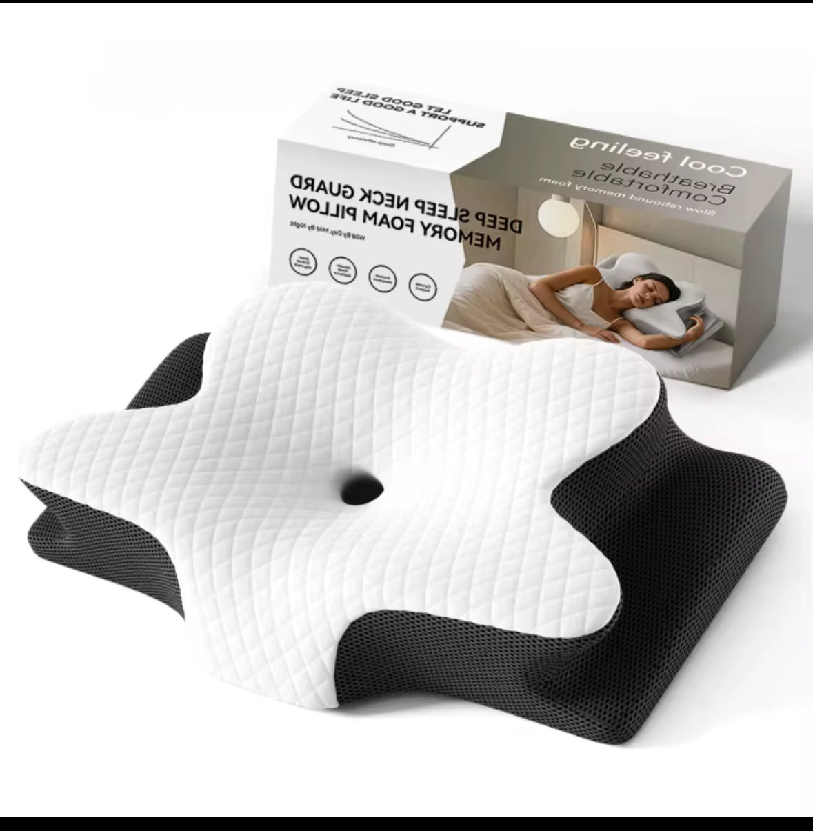 Almohada cervical ergonomica