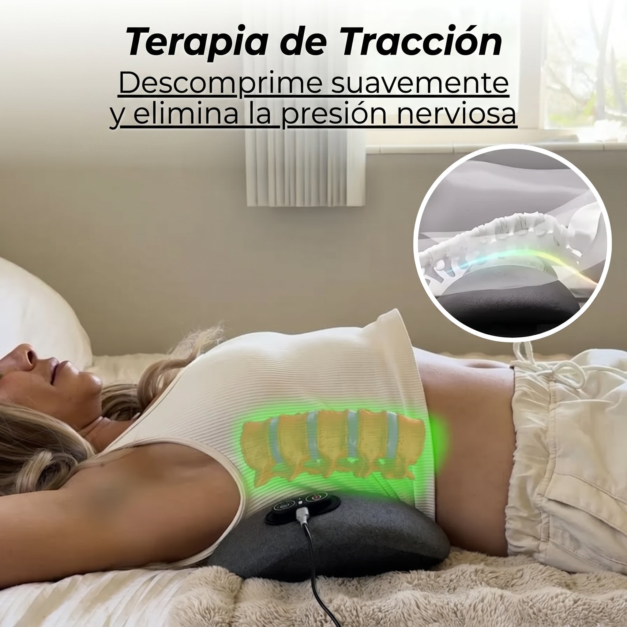 Triple Fusion Back Massager with Heat