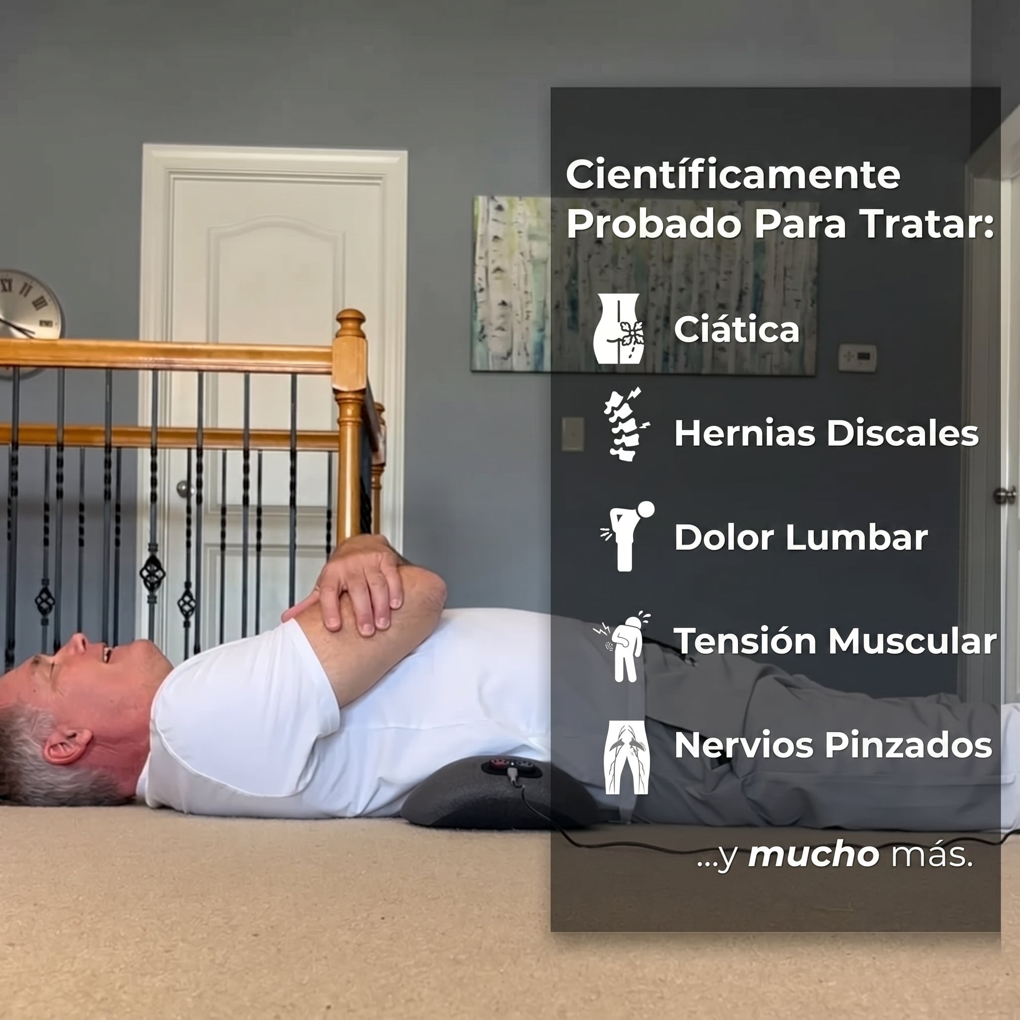 Triple Fusion Back Massager with Heat